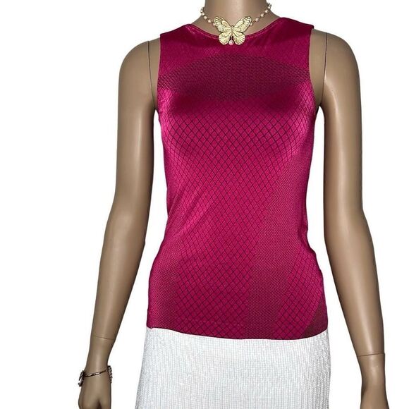NWT Wolford Leeloo Tank Top Pink L - Picture 8 of 13